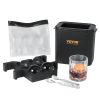 VEVOR Ice Ball Maker, Crystal Clear Ice Ball Maker 2.36inch Ice Sphere Maker with Storage Bag and Ice Clamp