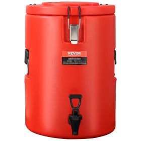 VEVOR Stainless Steel Insulated Beverage Dispenser, 4.5 Gallon 17.2 Liter, Thermal Hot and Cold Drink Server Dispenser with Spigot Handle