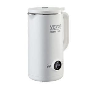 VEVOR Nut Milk Maker 8-in-1 Soy Milk Maker 8-Leaf Blades 600ML 2-18 Hours Timer