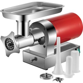 VEVOR Electric Meat Grinder, 661 Lbs/Hour1100 W Meat Grinder Machine, 1.5 HP Electric Meat Mincer with 2 Grinding Plates