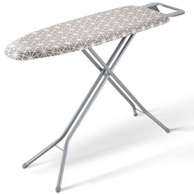 VEVOR Ironing Board with Large 51 x 13 Ironing Surface, Thickened 4 Layers Iron Board with Heat Resistant Cover and 100% Cotton Cover