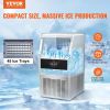 VEVOR Commercial Ice Maker, 90lbs/24H, Ice Maker Machine, 45 Ice Cubes in 12-15 Minutes