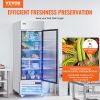 VEVOR Commercial Refrigerator 19.32 Cu.ft, Reach In 27" W Upright Refrigerator Single Door