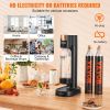 VEVOR Sparkling Water Maker, Soda Maker Machine for Home Carbonating, Seltzer Water Starter Kit with BPA-free 1L PET Bottle, 2 CO2 Cylinders