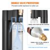 VEVOR Sparkling Water Maker, Soda Maker Machine for Home Carbonating, Seltzer Water Starter Kit with 2 BPA-free 1L PET Bottles, CO2 Cylinder