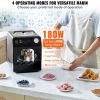 VEVOR Upright Automatic Ice Cream Maker with Built-in Compressor, 2 Quart No Pre-freezing Fruit Yogurt Machine, Stainless Steel Electric Sorbet Maker