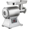 VEVOR Commercial Meat Grinder,550LB/h 1100W Electric Meat Grinder, 220 RPM Heavy Duty Stainless Steel Industrial Meat Mincer w/2 Blades