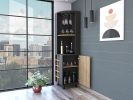 Leah Corner Bar Cabinet