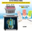 VEVOR Commercial Popsicle Machine Single Model Set Commercial Ice Pop Machine 40 Pcs Ice Lolly Making Machine Stainless Steel Popsicle Making Machine