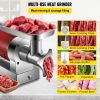 VEVOR Electric Meat Grinder, 661 Lbs/Hour1100 W Meat Grinder Machine, 1.5 HP Electric Meat Mincer with 2 Grinding Plates