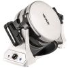 VEVOR 2-Layer Waffle Maker, 2 Pieces per Batch, 1400W Round Waffle Iron