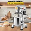 VEVOR Commercial Food Mixer, 10Qt Commercial Mixer with Timing Function