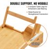 VEVOR Bed Tray Table with Foldable Legs, Bamboo Breakfast Tray for Sofa, Bed, Eating, Snacking, and Working, Folding Serving Laptop Desk Tray